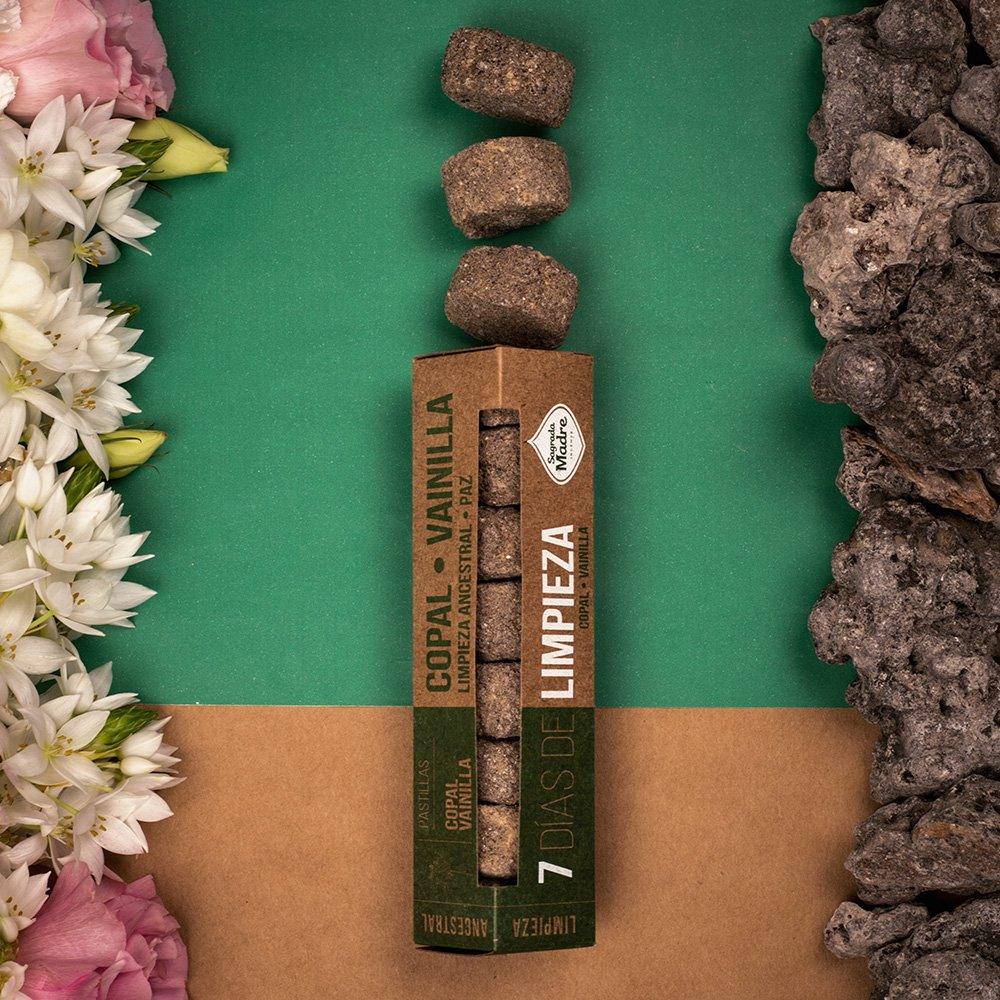 Sagrada Madre Incense Cleansing Tablets | Copal Vanilla - Ember & Essence