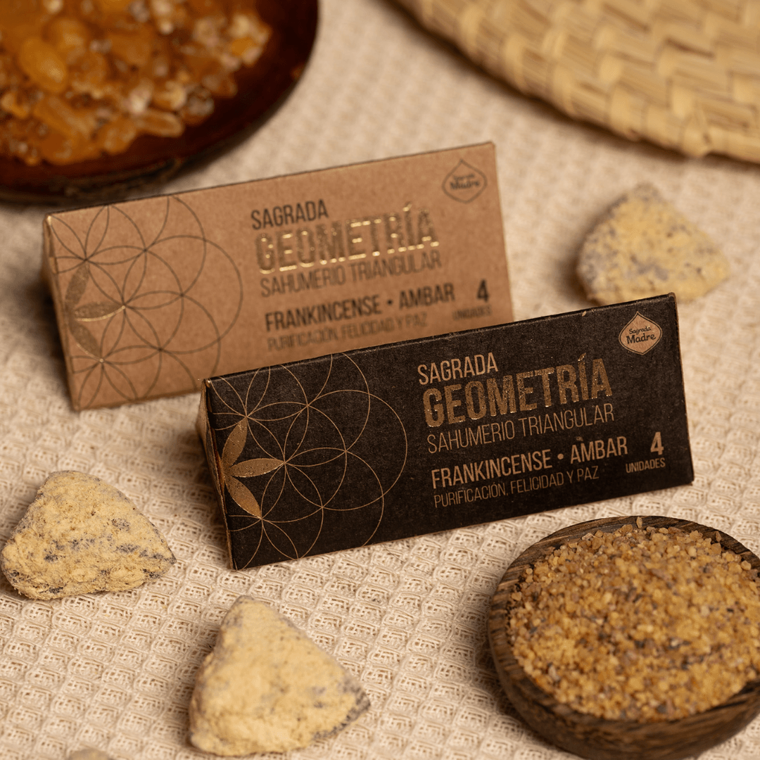 Sagrada Madre Incense Sacred Geometry | Frankincense & Amber - Ember & Essence