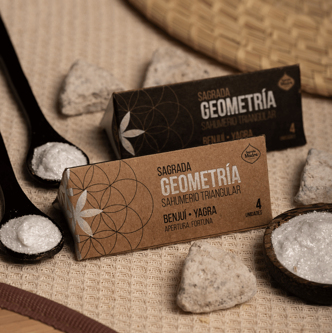 Sagrada Madre Incense Sacred Geometry | Benzoin & Yagra - Ember & Essence