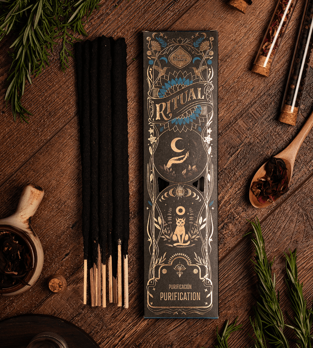 Sagrada Madre Ritual Incense | Purification - Ember & Essence