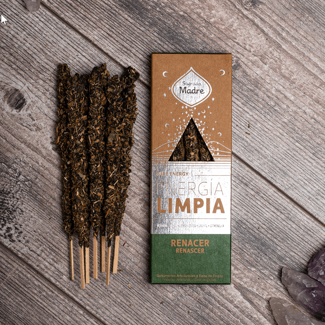 Sagrada Madre Clean Energy Incense | Reborn - Ember & Essence