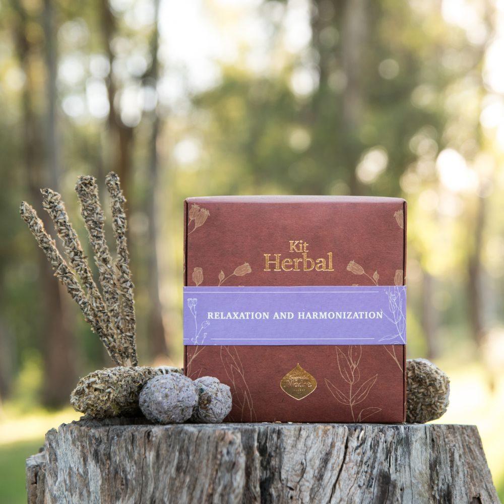 Sagrada Madre Relaxation & Harmony Herbal Incense Kit - Ember & Essence