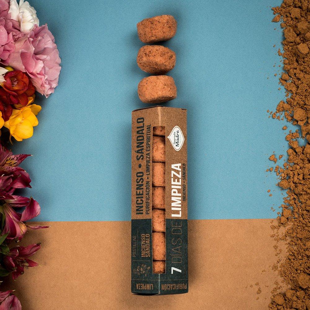 Sagrada Madre Incense Cleansing Tablets | Frankincense Sandalwood - Ember & Essence