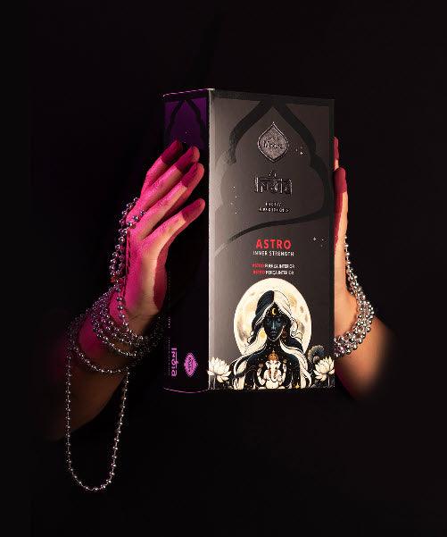 Sagrada Madre Indian Black Incense Sticks | Astro - Inner Strength - Ember & Essence