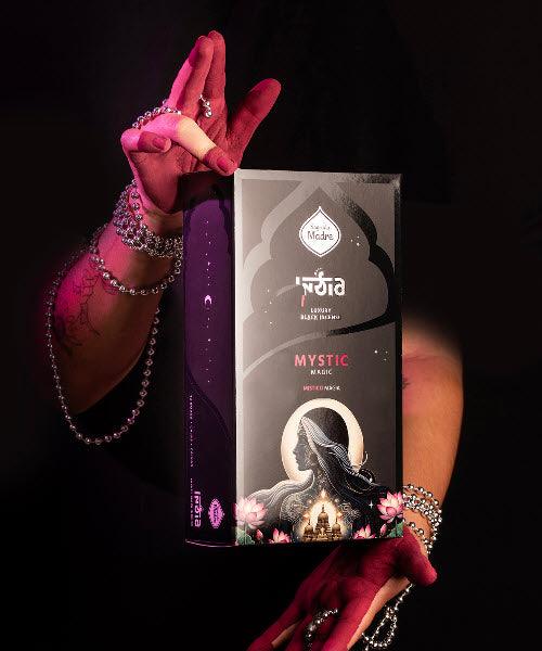 Sagrada Madre Indian Black Incense Sticks | Mystic - Magic - Ember & Essence
