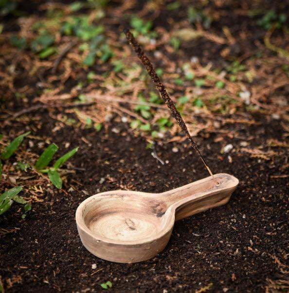 Sagrada Madre Incense | Cement Incense Burner - Ember & Essence