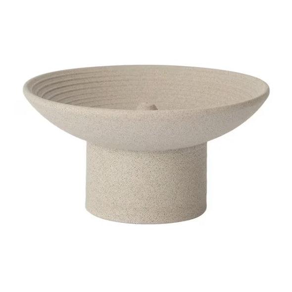Clay Modern Pedestal Incense Burner - Ember & Essence