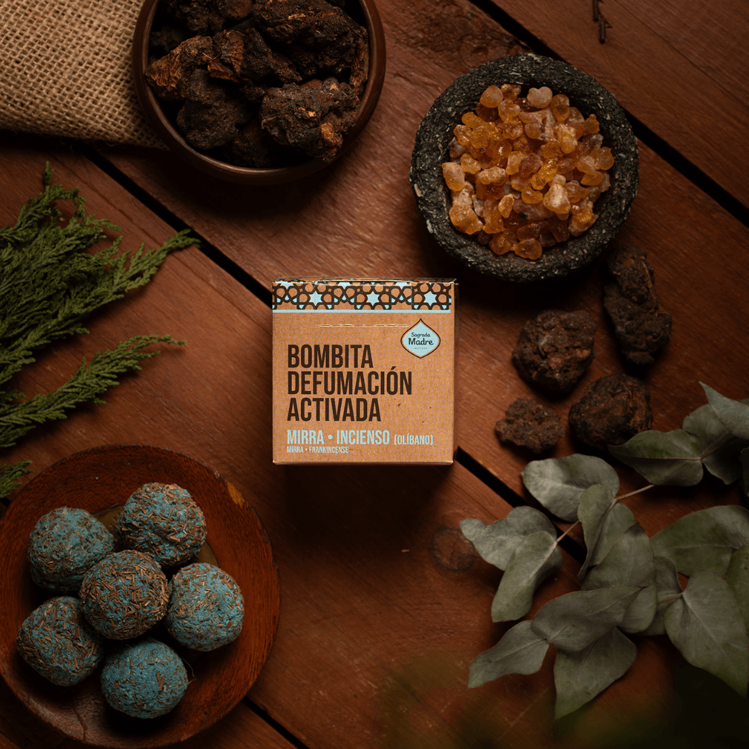 Sagrada Madre Incense Active Smudge Bomb | Frankincense & Myrrh - Ember & Essence