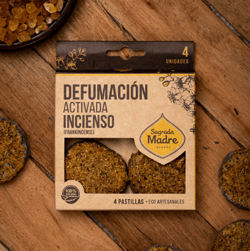 Sagrada Madre Incense Active Smudge Tablets | Frankincense - Ember & Essence