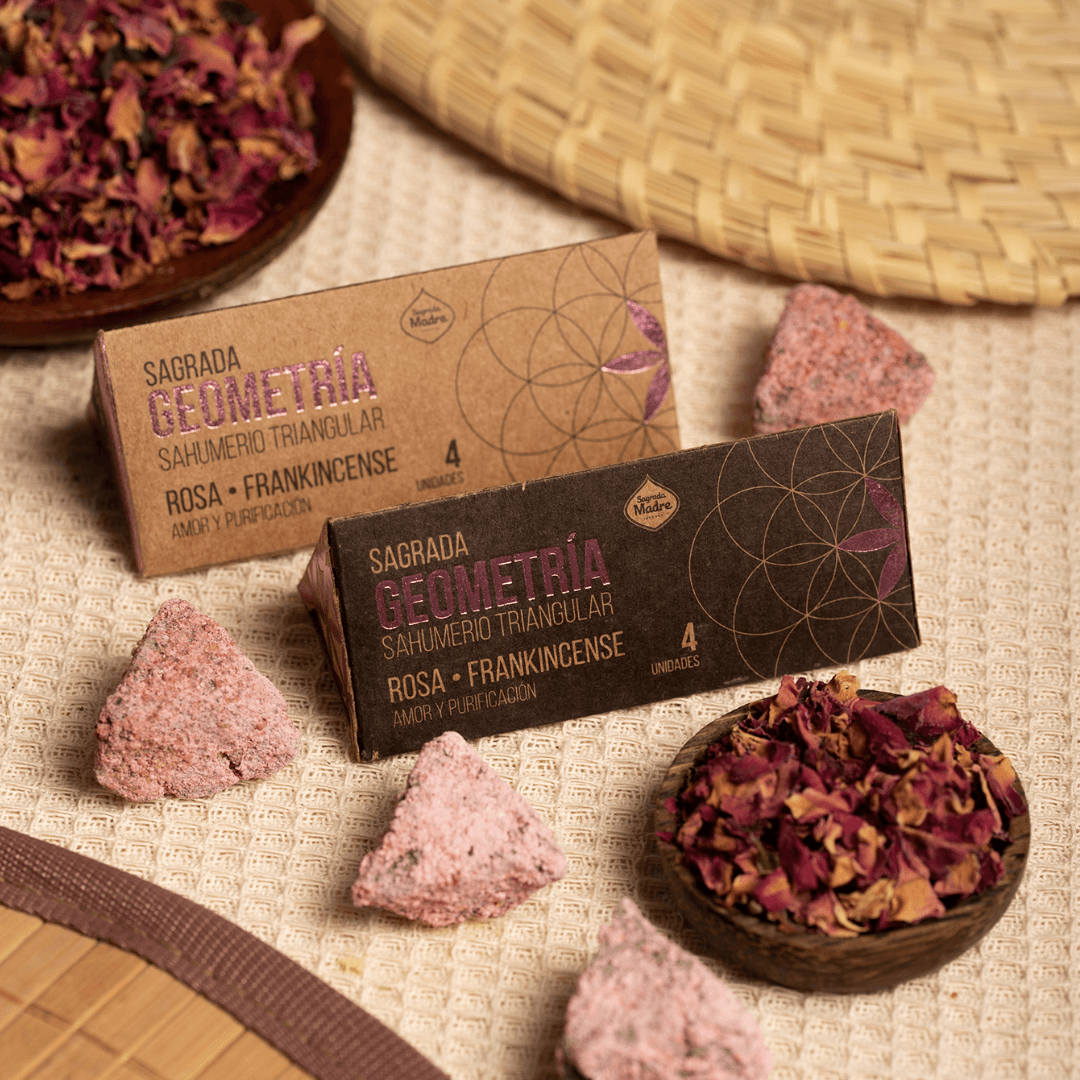 Sagrada Madre Incense Sacred Geometry | Rose & Frankincense - Ember & Essence
