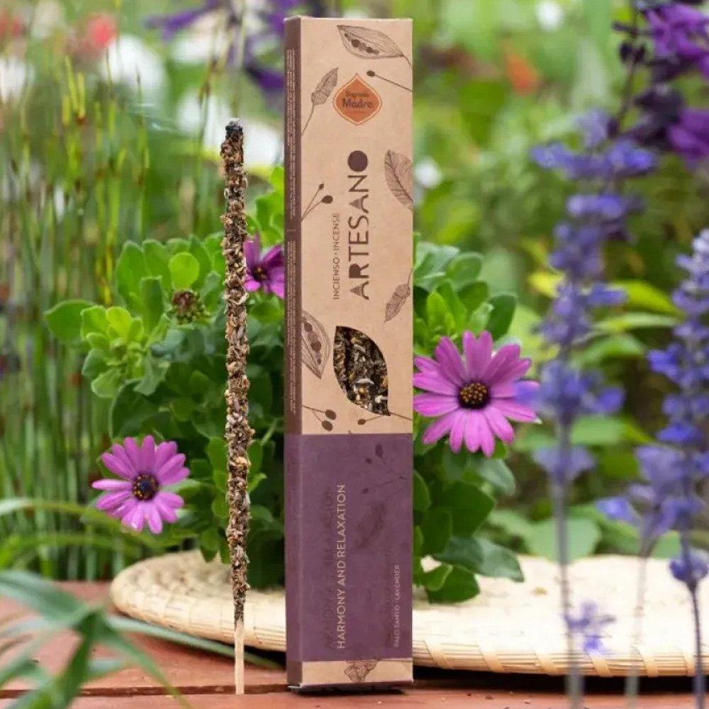 Sagrada Madre Artisan Incense Sticks | Palo Santo & Lavender - Ember & Essence 