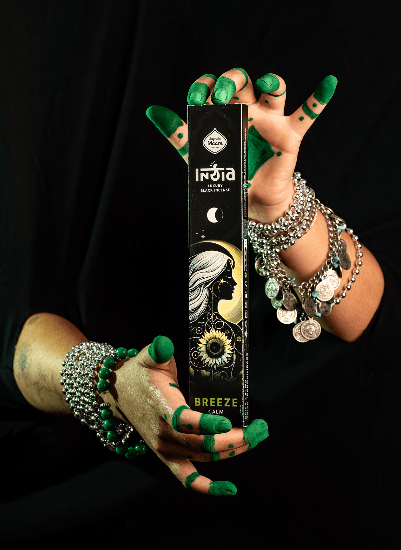Sagrada Madre Indian Black Incense Sticks | Breeze - Calm - Ember & Essence 