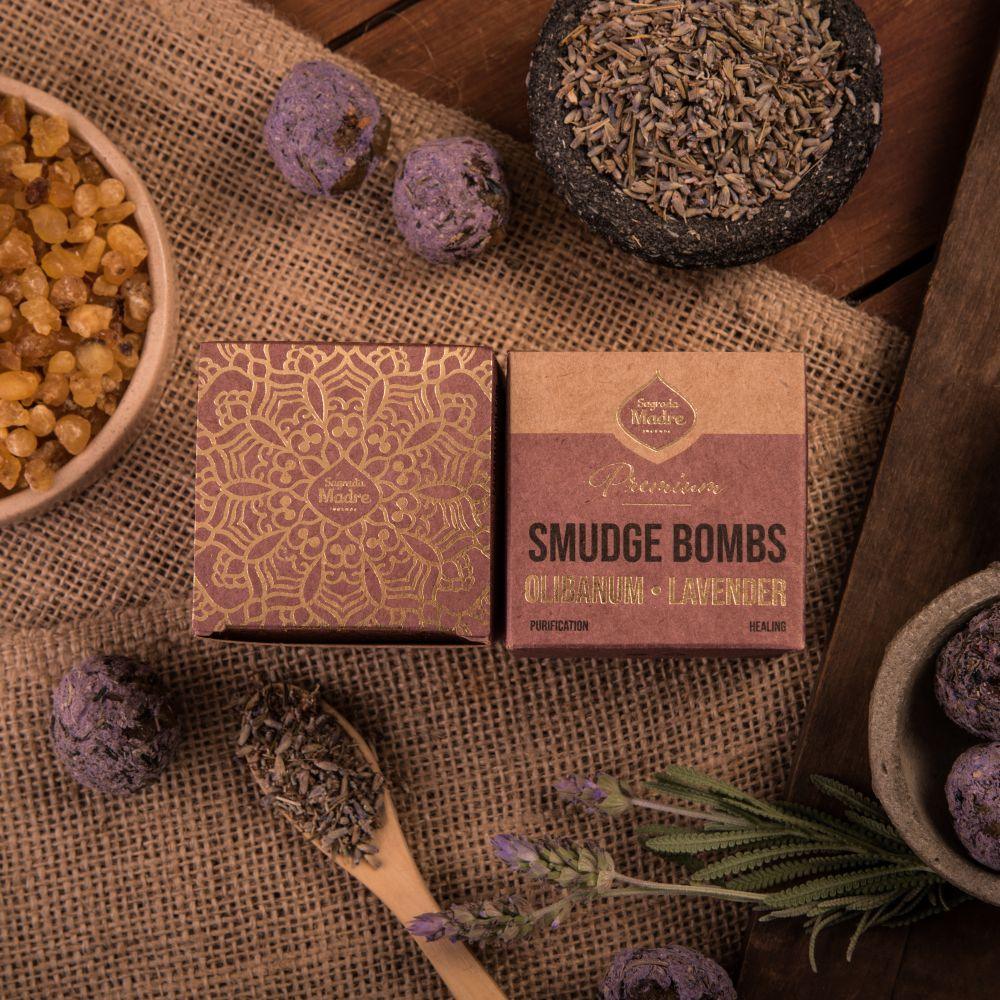 Sagrada Madre Incense Premium Smudge Bomb | Frankincense & Lavender - Ember & Essence 
