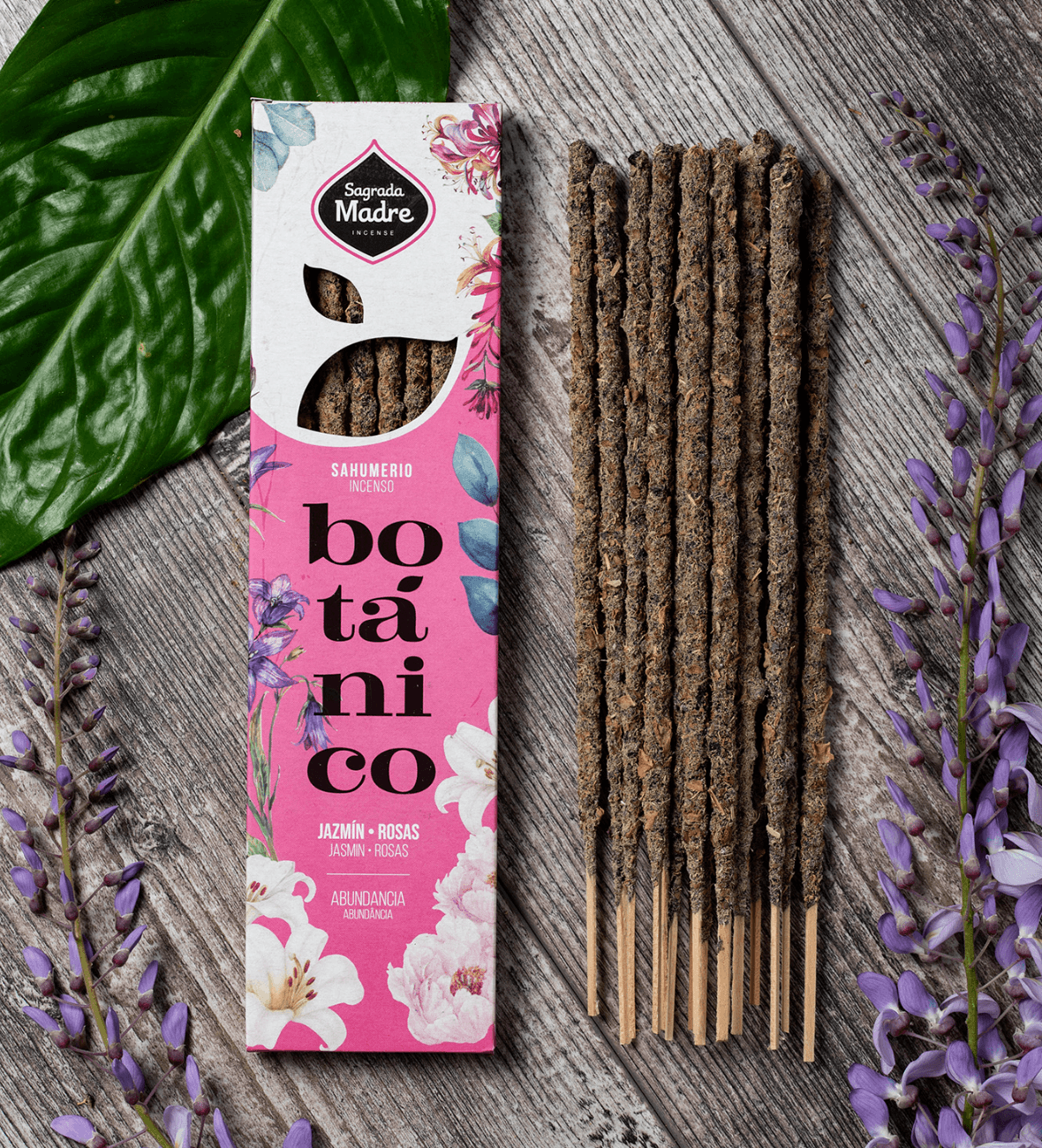 Sagrada Madre Botanical Incense Sticks | Jasmine Roses - Ember & Essence 