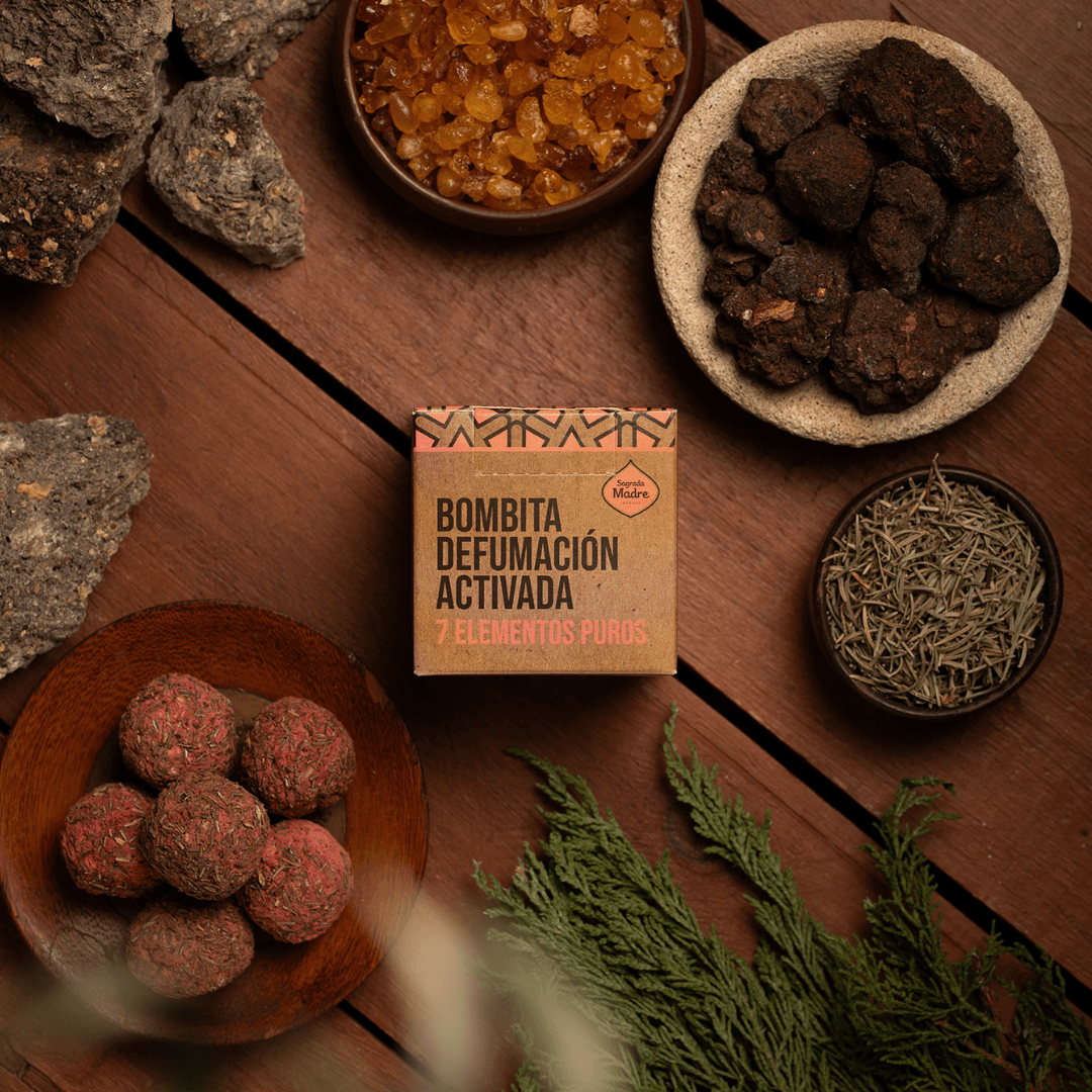 Sagrada Madre Incense Active Smudge Bomb | 7 Pure Elements - Ember & Essence 