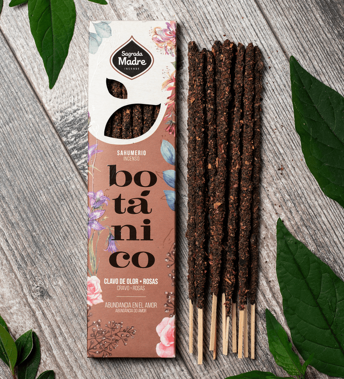 Sagrada Madre Botanical Incense Sticks | Clove Roses - Ember & Essence 