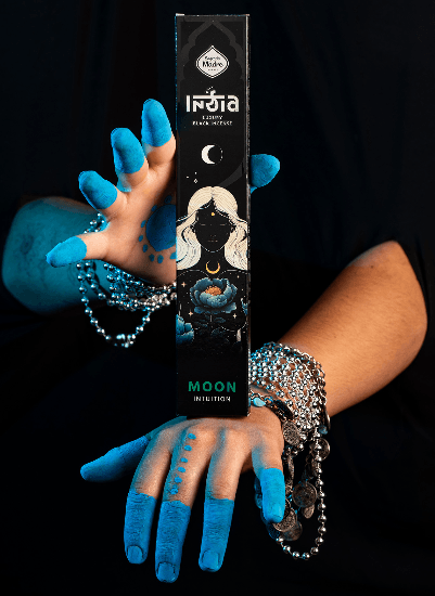 Sagrada Madre Indian Black Incense Sticks | Moon - Intuition - Ember & Essence 