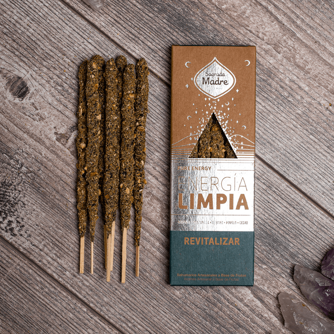 Sagrada Madre Clean Energy Incense | Revitalise - Ember & Essence 