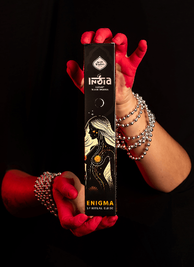 Sagrada Madre Indian Black Incense Sticks | Enigma - Spiritual Guide - Ember & Essence 