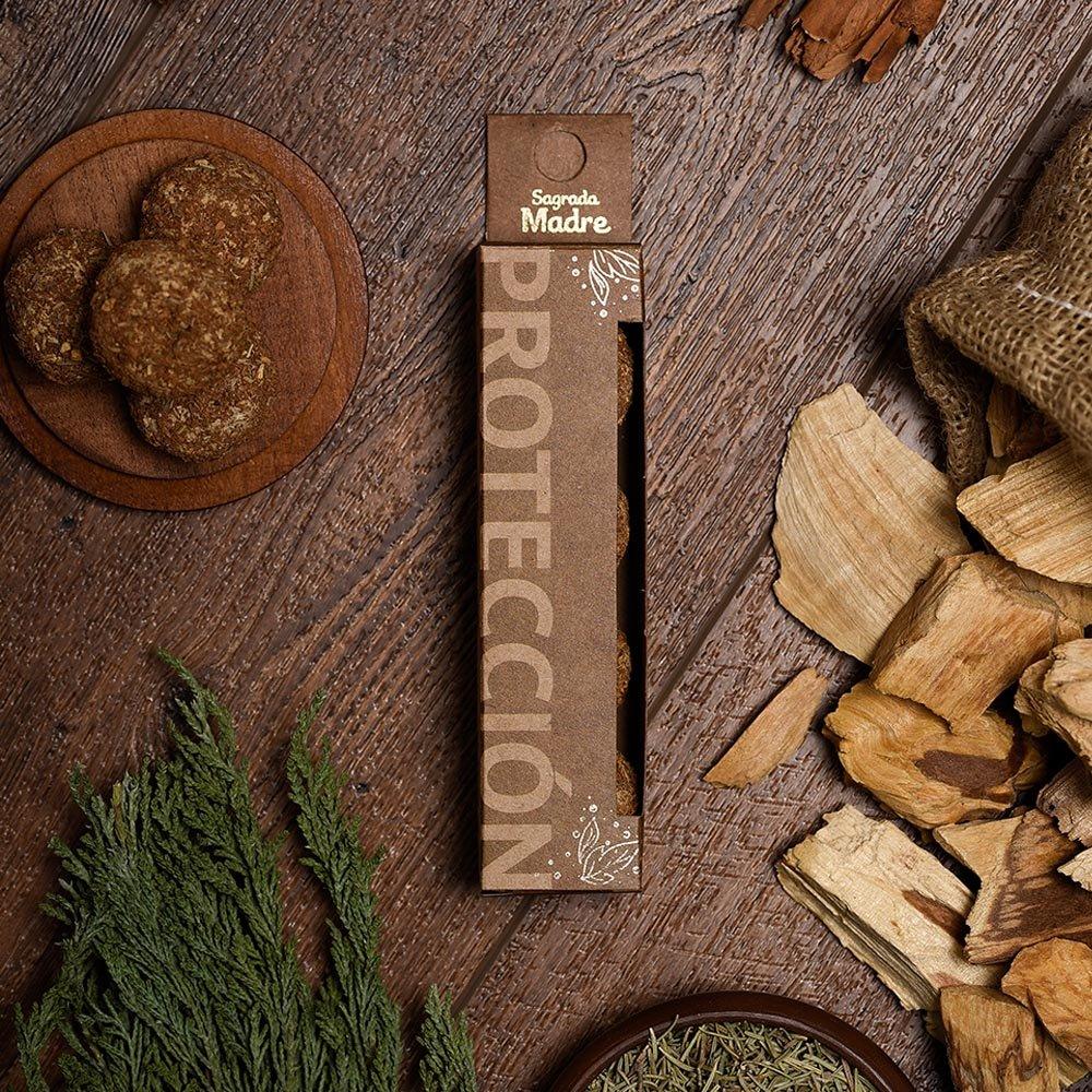 Sagrada Madre Incense Herbal Smudge Bomb | Protection - Ember & Essence 