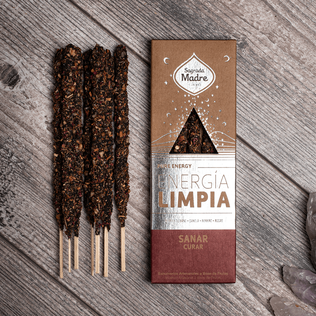 Sagrada Madre Clean Energy Incense | Heal - Ember & Essence 