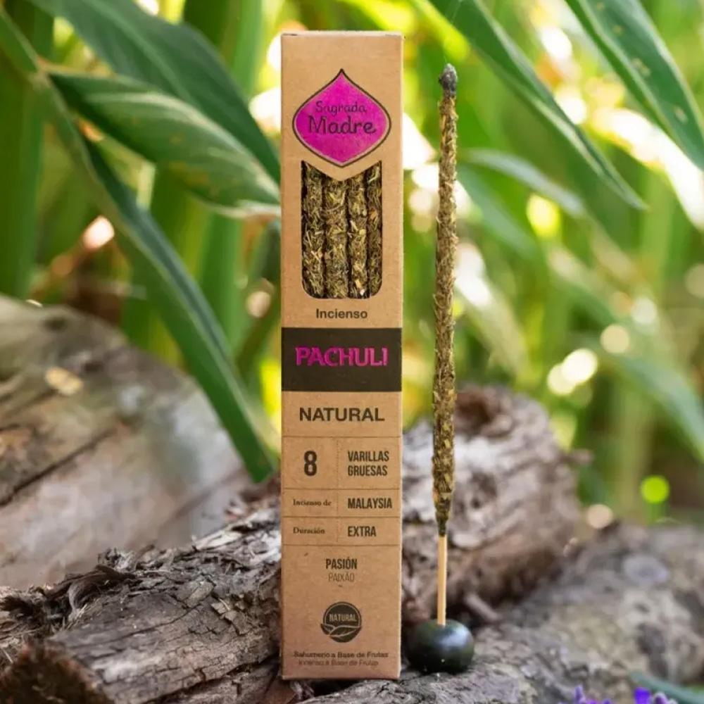 Sagrada Madre Natural Incense Sticks | Patchouli - Ember & Essence 