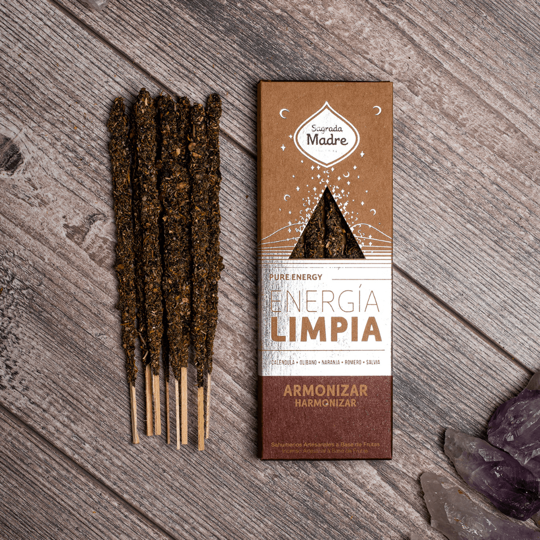 Sagrada Madre Clean Energy Incense | Harmonise - Ember & Essence 