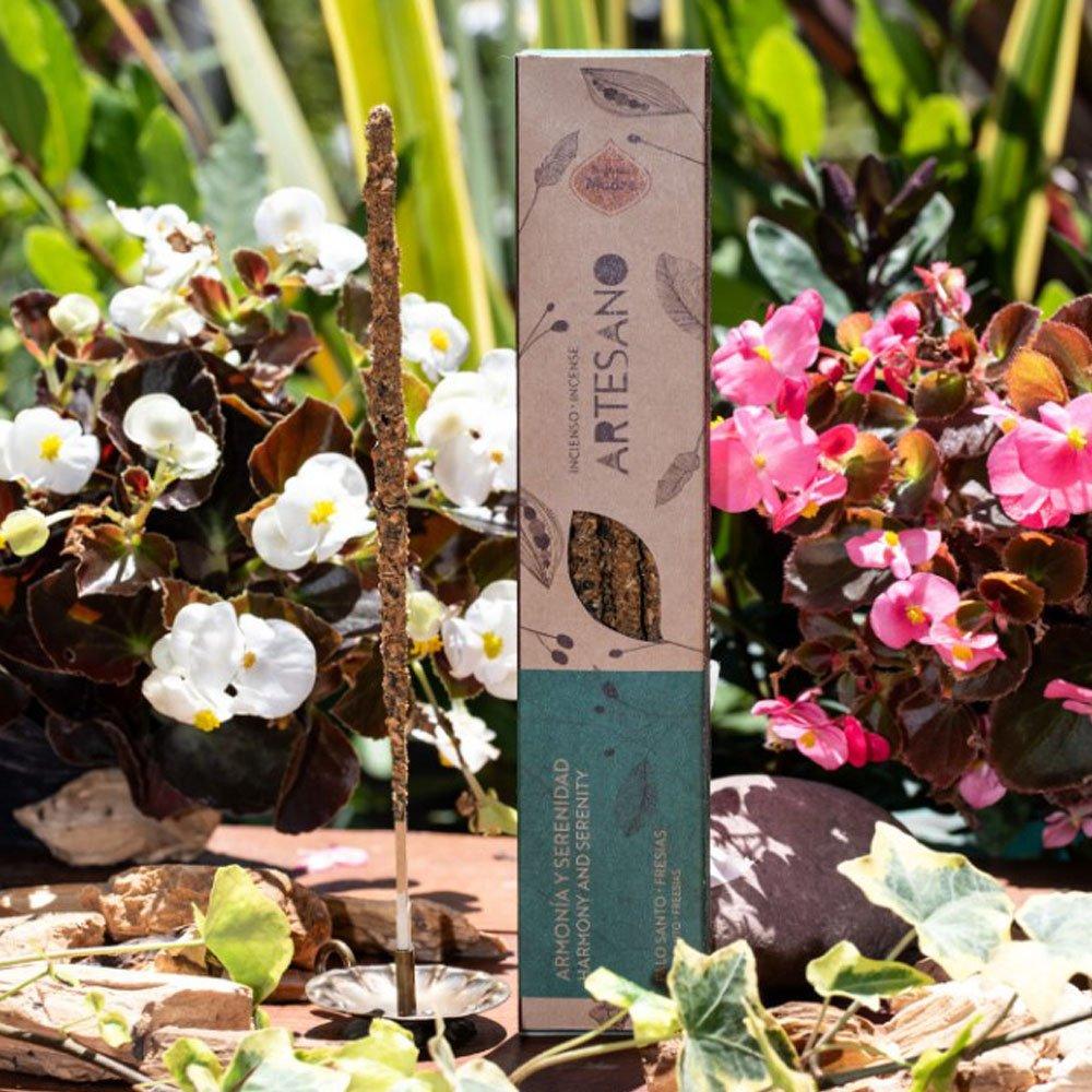 Sagrada Madre Artisan Incense Sticks | Palo Santo & Freesias - Ember & Essence 