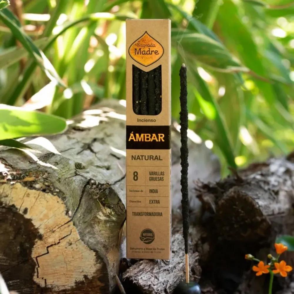 Sagrada Madre Natural Incense Sticks | Amber - Ember & Essence 