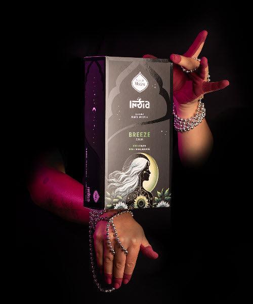 Sagrada Madre Indian Black Incense Sticks | Breeze - Calm - Ember & Essence 