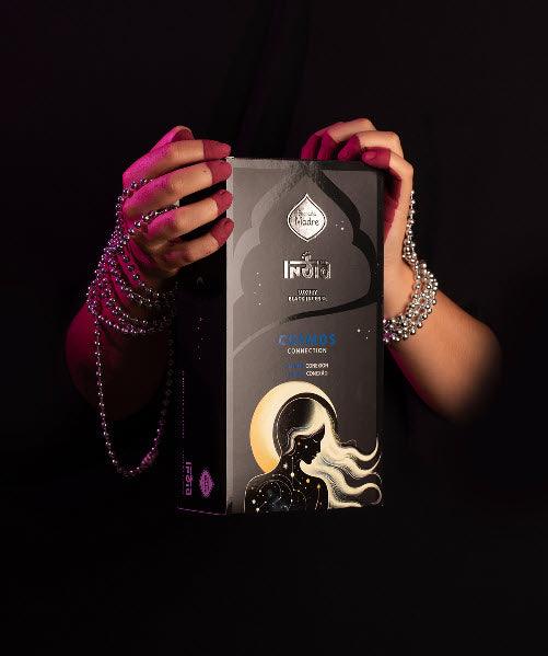 Sagrada Madre Indian Black Incense Sticks | Cosmos - Connection - Ember & Essence 