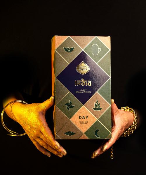 Sagrada Madre Indian Masala Incense Sticks | Day - Focus and Clarity - Ember & Essence 