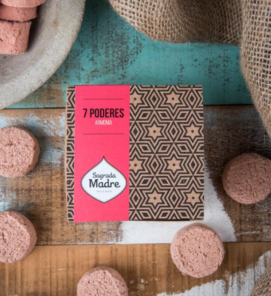 Sagrada Madre Incense Charcoal | 7 Powers - Ember & Essence 