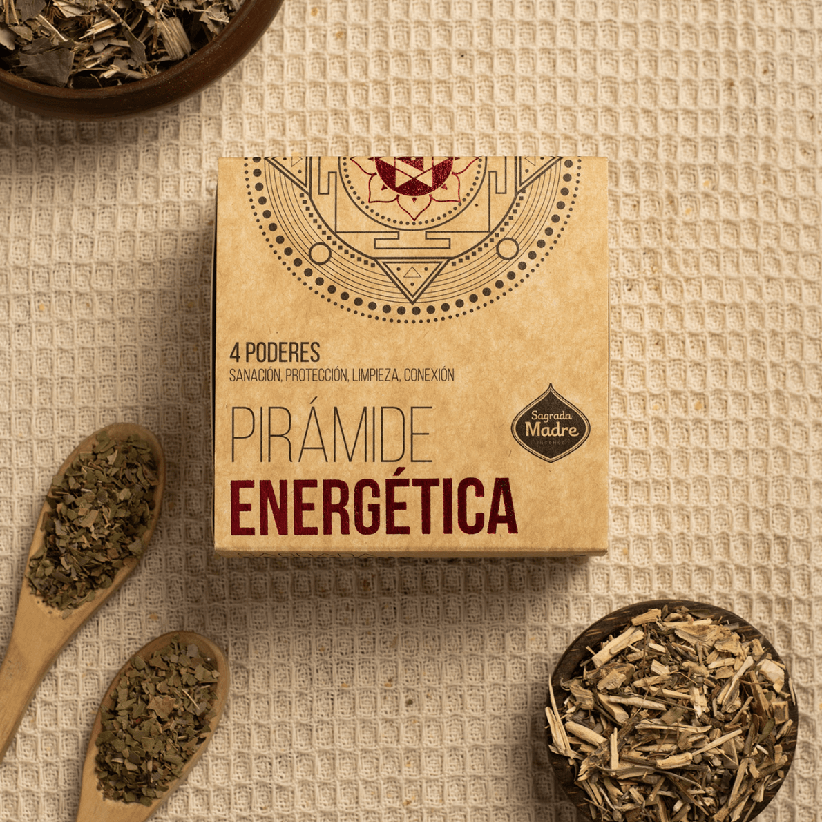Sagrada Madre Incense Energetic Pyramids | 4 Powers - Ember & Essence 
