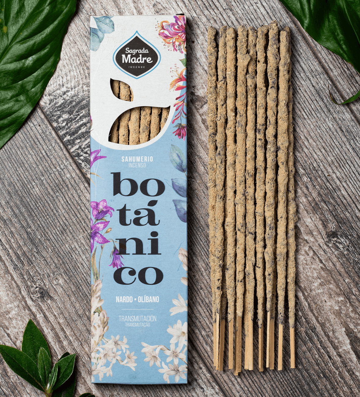 Sagrada Madre Botanical Incense Sticks | Tuberose & Frankincense - Ember & Essence 