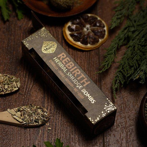 Sagrada Madre Incense Herbal Smudge Bomb | Rebirth - Ember & Essence 