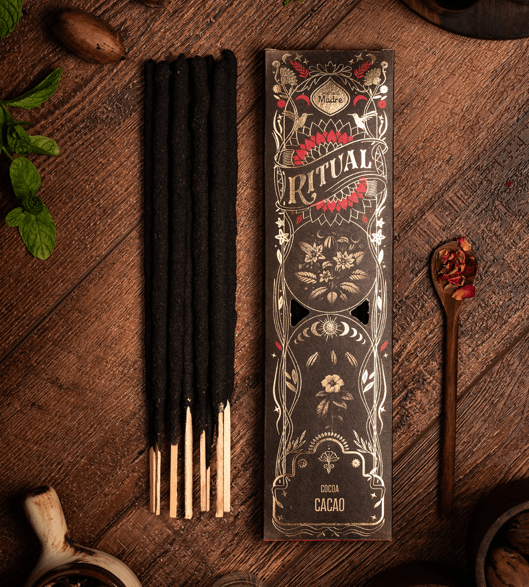Sagrada Madre Ritual Incense | Healing Cocoa - Ember & Essence 